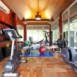 Gym at Dara Drug and Alcohol Rehabilitation Centre, Koh Chang, Trat, Thailand