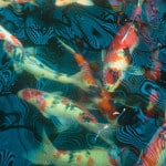 Koi pond at Dara Drug and Alcohol rehabilitation centre, Chanthaburi, Thailand