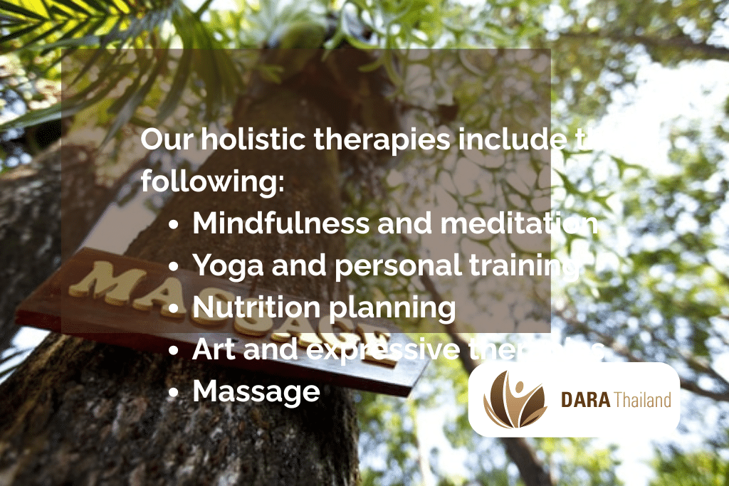 holistic therapies at dara